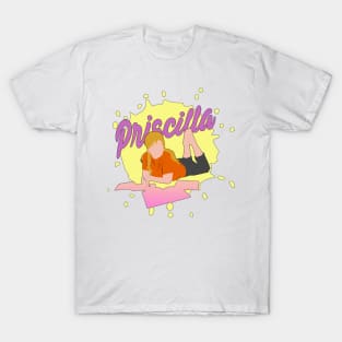 Cailee Spaeny priscilla movie film 2023 graphic design T-Shirt